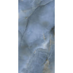 Onyx Lora Blu Polished Porcelain Wall and Floor Tile 1200x600mm