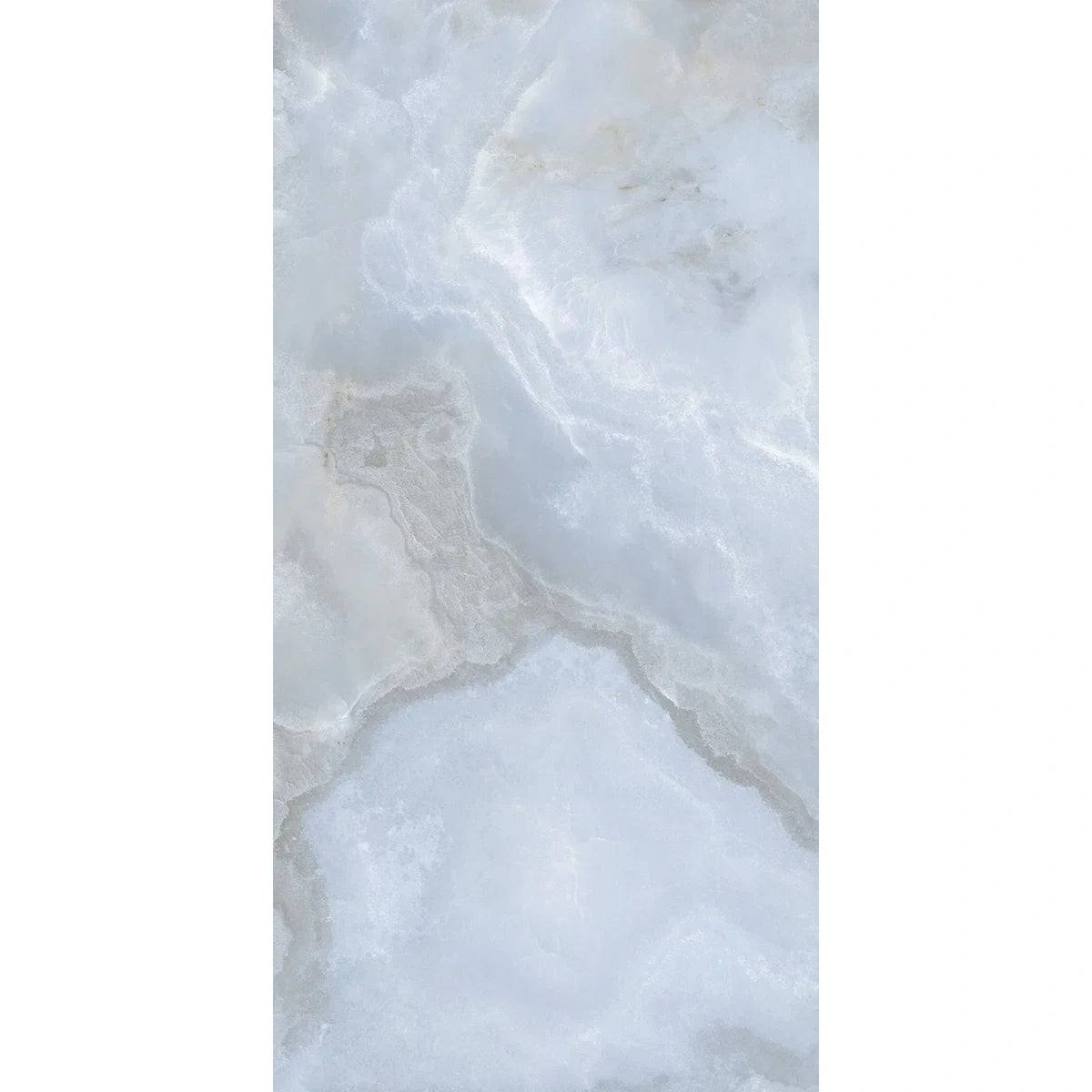 Onyx Mist Polished Porcelain Wall and Floor Tile 1200x600mm