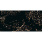 Palermo Black & Gold Marble Effect Polished Porcelain Tile 1200×600mm