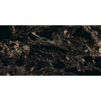 Palermo Black & Gold Marble Effect Polished Porcelain Tile 1200×600mm