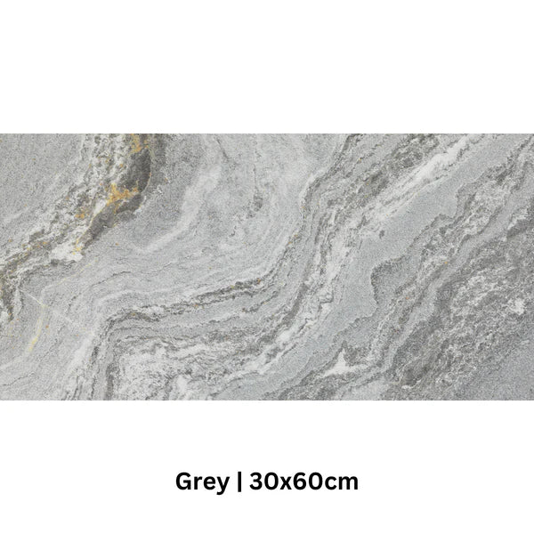 Quartz Pearly Grey Matt Porcelain Tile 300×600mm