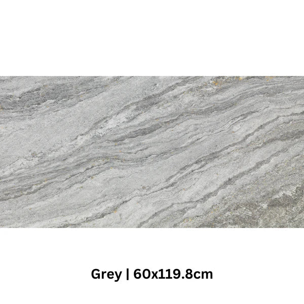 Quartz Pearly Grey Matt Porcelain Tile 600×1200mm