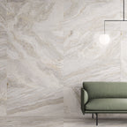 Quartz Pearly White Matt Porcelain Tile 600×1200mm