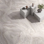 Quartz Pearly White Matt Porcelain Tile 600×1200mm