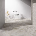 Quartz Pearly White Matt Porcelain Tile 600×600mm