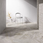 Quartz Pearly White Matt Porcelain Tile 600×600mm