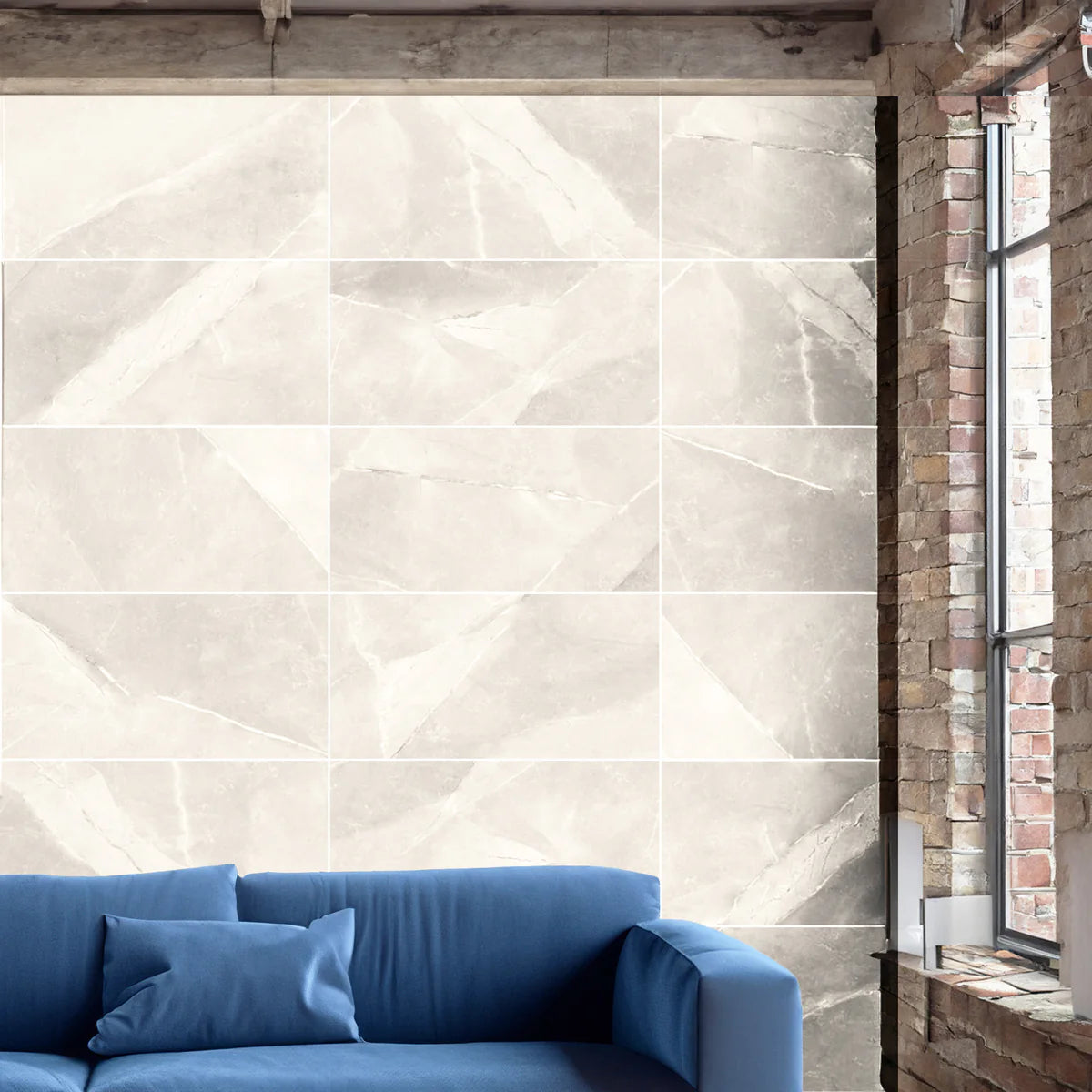 Stone Ridge Bone Matt Porcelain Tile 300×600mm
