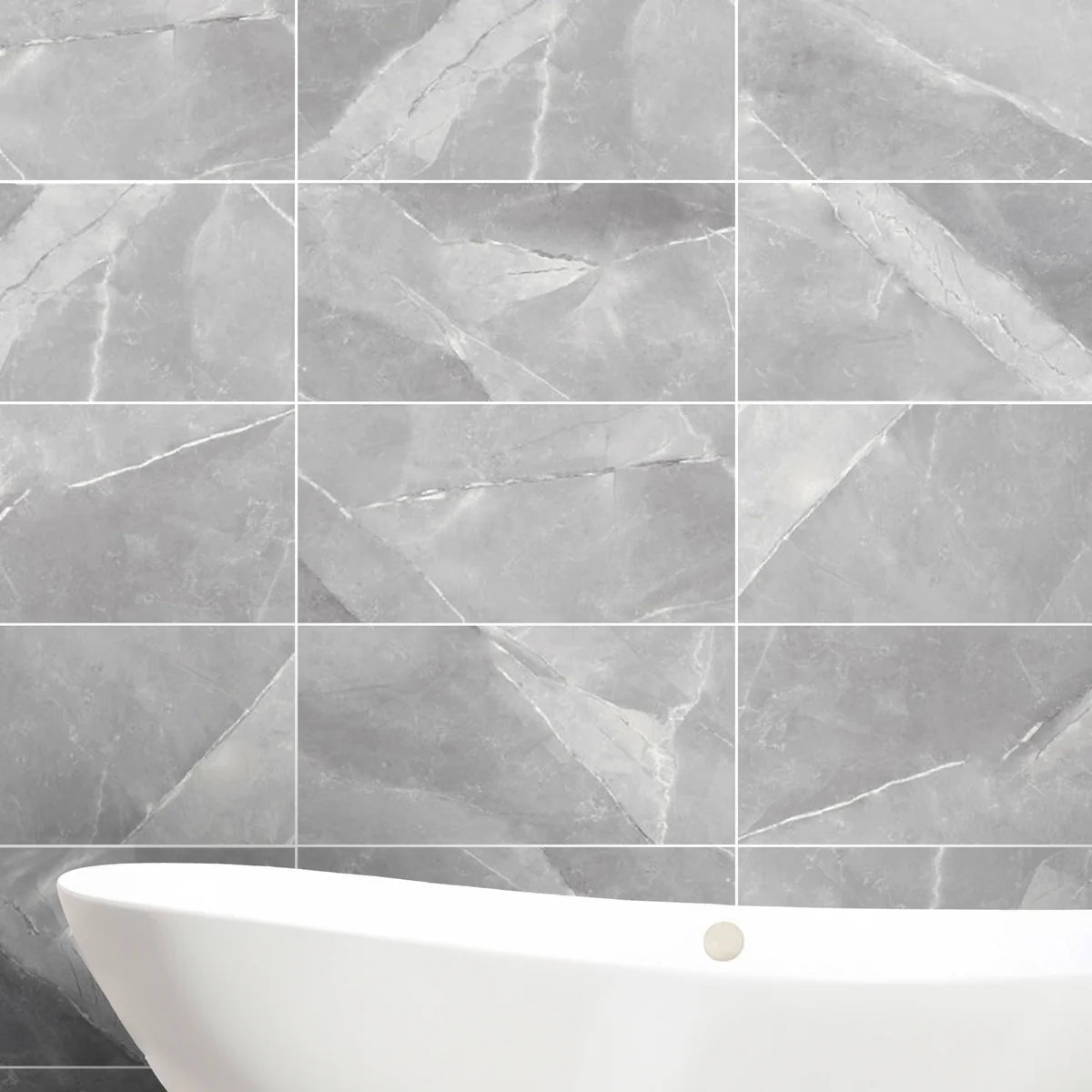 Stone Ridge Grey Matt Porcelain Tile 300×600mm