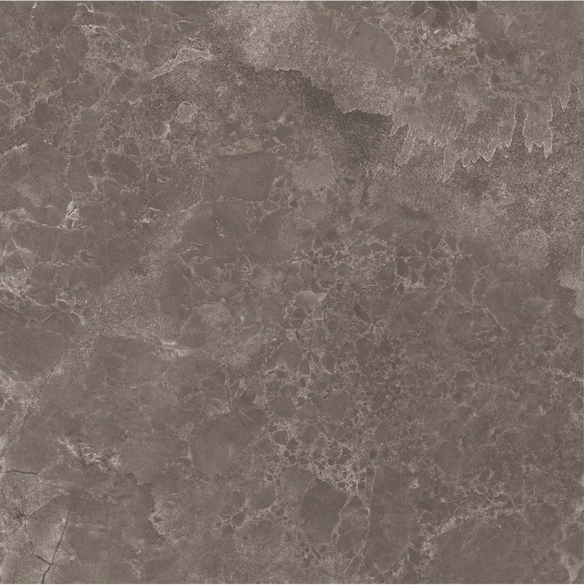 Anthracite Porcelain Tile 595x595mm Single Tile 2 - Tornby Range - Tiles on Top
