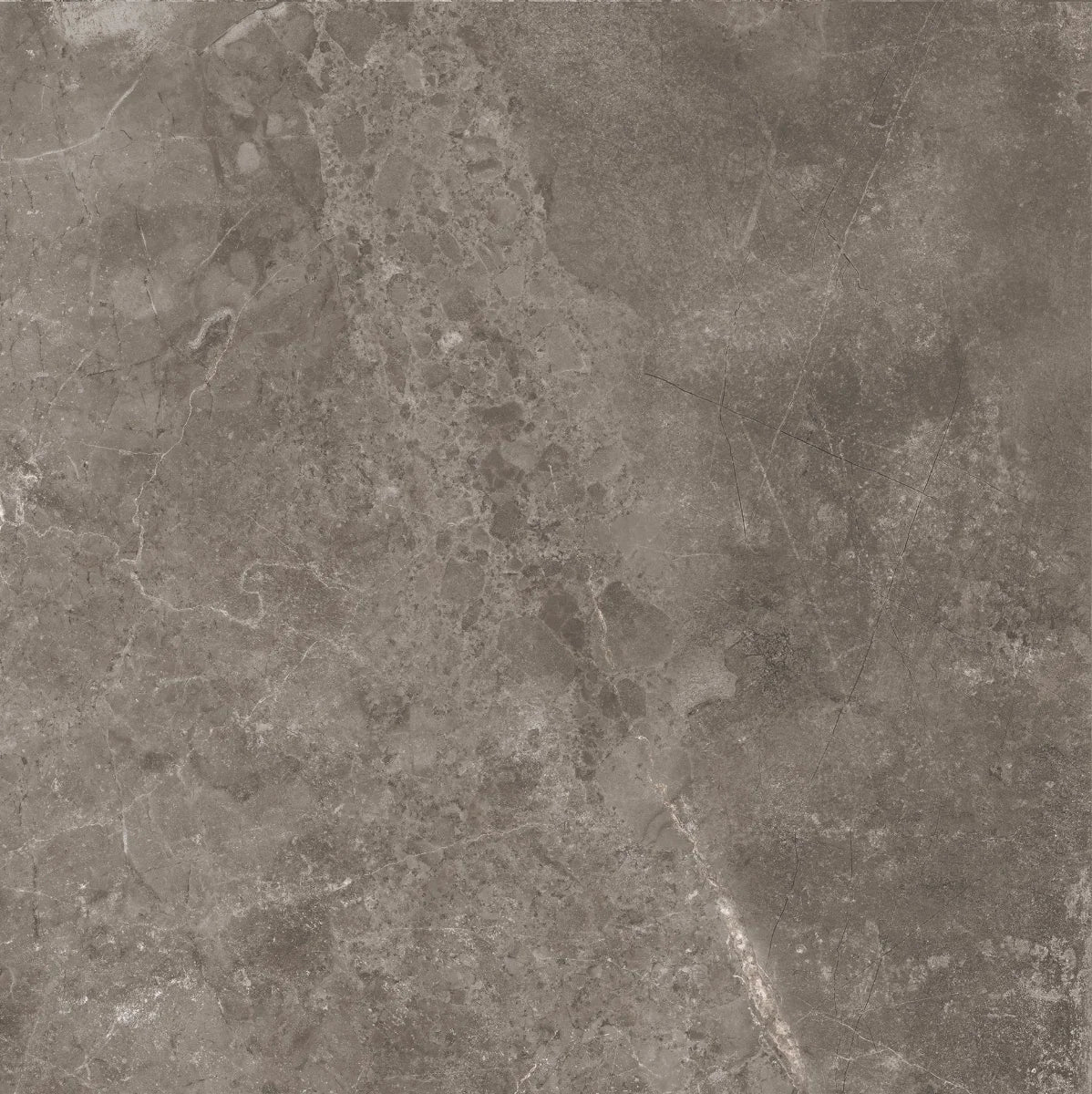 Anthracite Porcelain Tile 595x595mm Single Tile 4 - Tornby Range - Tiles on Top
