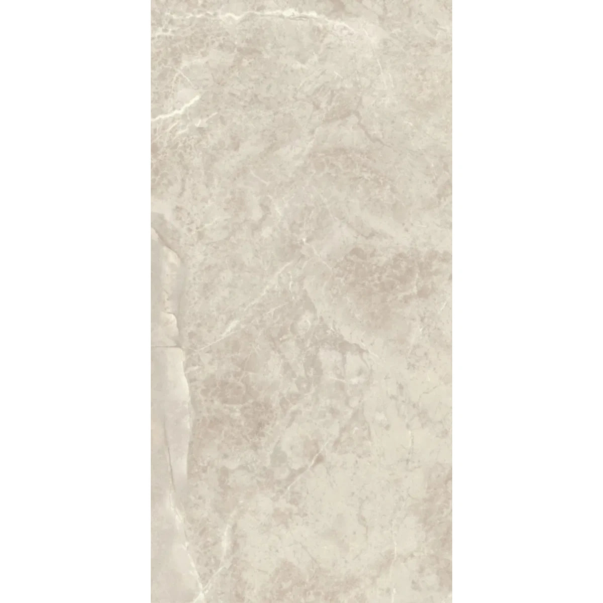 Beige Porcelain Tile 595x1200mm Single Tile 1 - Tornby Range - Tiles on Top