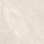White Porcelain Tile 595x595mm Single Tile 1 - Tornby Range - Tiles on Top