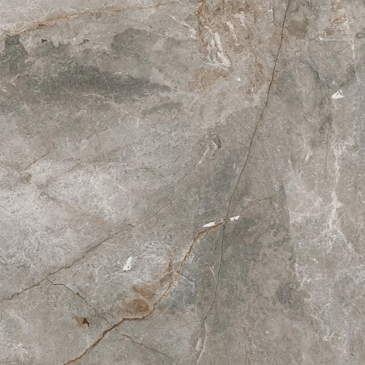 Grey Stone Effect Porcelain Tile 1000x1000mm Single Tile - Vlaenza Range - Tiles on Top