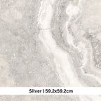 Venetian Silver Matt Porcelain Tile 592×592mm